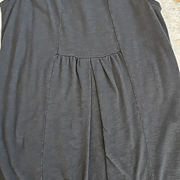 J. Jill Women's Mini Dress Size XS Petite Black Knit Relaxed Fit Stretchy A Line - Picture 10 of 14